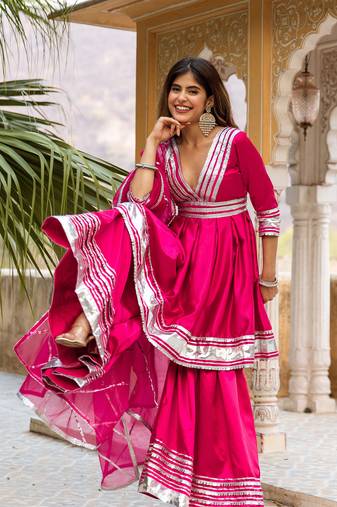 Anya-pink-gotta-patti-satin-sharara-suit-set
