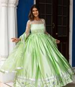 Soundarya-green-embroidered-gown-anarkali-suit-set