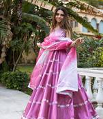 Twinkle-pink-gota-work-gown-anarkali-suit-set