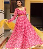 Lavanya-floral-printed-pink-anarkali-suit-set