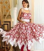 Pratiksha-handblock-pure-cotton-anarkali-suit-set