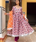 Ibadat-georgette-anarkali-suit-set