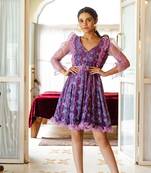 Iris-floral-frill-mini-dress