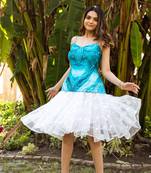 Daisy-blue-top-with-white-embroidered-skirt-dress