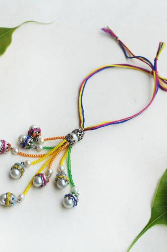 Colorful harmony vivid vintage bhabhi lumba with roli chawal