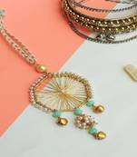 Joyful beads lumba rakhi  with roli chawal