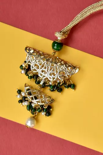 Filigree bhabhi lumba with roli chawal
