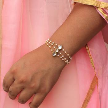 Kundan trio bhabhi rakhi with roli chawal 2