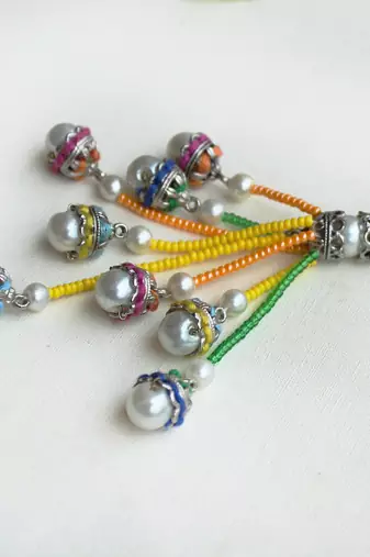 Colorful harmony vivid vintage bhabhi lumba with roli chawal