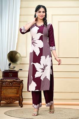 Stylish women kurta & palazzo set 3