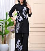 Stylish women coat kurta & palazzo dupatta set