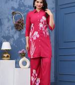 Stylish women coat kurta & palazzo dupatta set