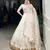 Offwhite georgette lehenga choli with dupatta
