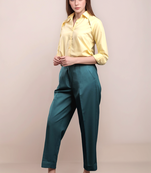 Pale yellow shirt