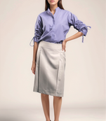 Lavender cotton shirt