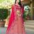Rani Pink Viscose Jacquard Lehenga Choli Set