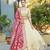 Embroidered Work Viscose Lehenga Choli in Cream for Festival