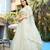 White Embellished Lehenga Choli In Organza