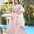 Silk Embroidered Light Pink Designer Lehenga Choli