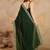 Green Art Silk Embroidery Saree with Unstitched Blouse 