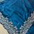 Blue Rangoli Silk blend Saree