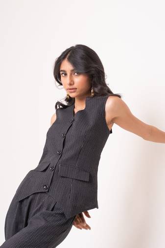 Black plain cotton raya angel co ord sets