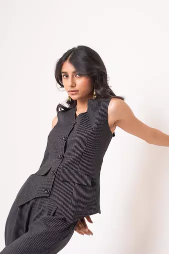 Black plain cotton raya angel co ord sets