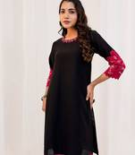 Black plain cotton raya angel co ord sets