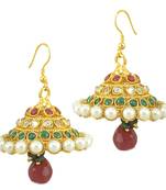 Ethnic Indian Bollywood Fashion Jewelry Set Traditional Chandni Dangler Earrings