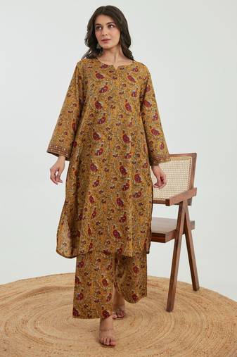 Amber printed cotton raya angel co ord sets