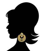 Ethnic Indian Bollywood Fashion Jewelry Set Dangler Earrings