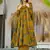 Mustard printed muslin palazzo Suit