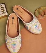 women's mojari ethnic punjabi juttis fancy bellies comfortable sole for womens & girls