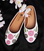 women's mojari ethnic punjabi juttis fancy bellies comfortable sole for womens & girls
