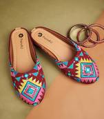 women's mojari ethnic punjabi juttis fancy bellies comfortable sole for womens & girls