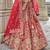 Red Silk Embroidered Sequins Thread And Zari Work Bridal Lehenga Choli