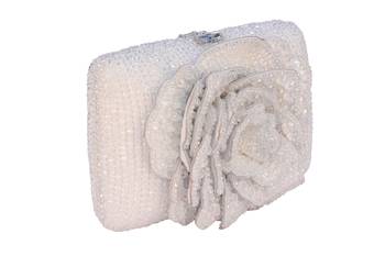 White bloom  clutch 1