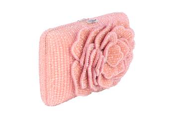 Peach blossom  clutch 1