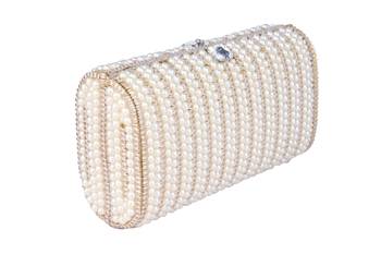 White ivory pearl radiance clutch 1