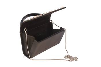 Midnight black jewel  mini handbag 2