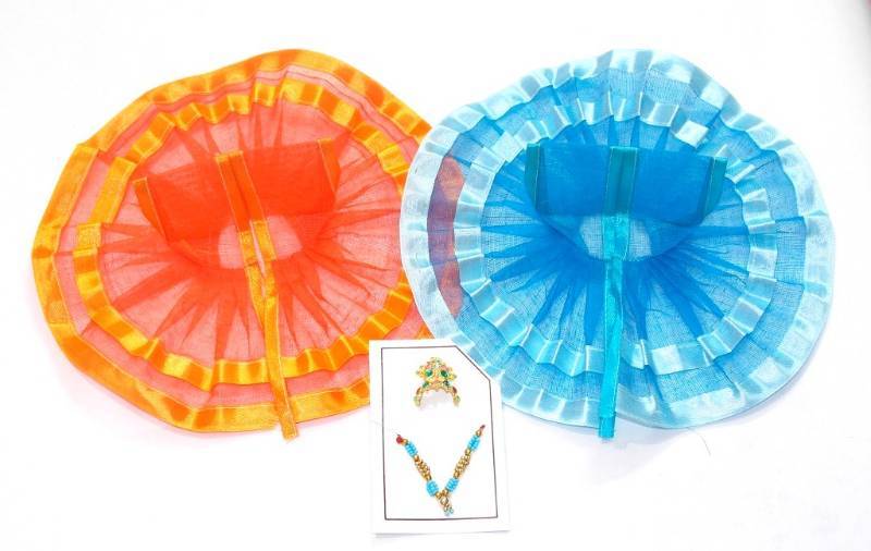 8'' Summer Cool Poshak With Shringar