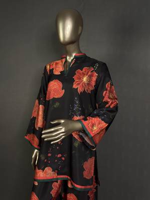 black printed kurta set 3