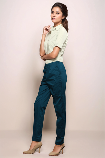 Mint green shirt