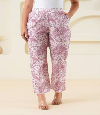 Paisley printed cotton  pant 1