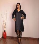 Black sheer dragonfly modal co-ord set