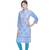Chinese Collar Blue Sexy Cotton Kurti