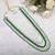 Layered moti necklace