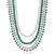Layered moti necklace