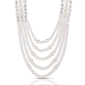 Pearl-beaded dulha moti mala haar necklace 2