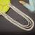 Layered moti necklace